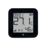 Shelly BLU H&T Display ZB – temperatūras, mitruma un apgaismojuma sensors ar e‑paper displeju (Zigbee/Bluetooth), melns - Image 2