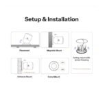 Sonoff SenseGuard Presence Core 24G (SNZB-06P24) – 24GHz klātbūtnes sensors ar gaismas sensoru, Zigbee, Bluetooth, balts - Image 4