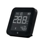 Shelly BLU H&T Display ZB – temperatūras, mitruma un apgaismojuma sensors ar e‑paper displeju (Zigbee/Bluetooth), melns - Image 3