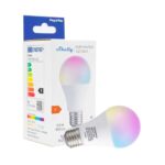 Shelly Multicolor Bulb E27 Gen3 – viedā RGB LED spuldze (dimmējama, Wi‑Fi, Bluetooth, Matter)