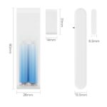 SONOFF SenseGuard DW Gen2 (SNZB-04PR2) – Zigbee durvju/logu atvēršanas sensors, balts - Image 4