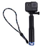 Puluz PU150 pašportreta nūja sporta kamerām (DJI, GoPro, Insta360), melna