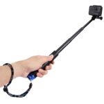 Puluz PU150 pašportreta nūja sporta kamerām (DJI, GoPro, Insta360), melna - Image 4
