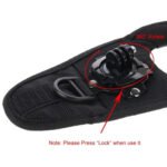 Puluz PU162 regulējama plaukstas siksna sporta kamerām ar 360° stiprinājumu - Image 4