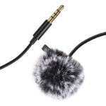 Puluz PU424 lavalier kondensatora mikrofons ar 3,5 mm jack, 1,5 m - Image 2