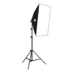 Puluz studijas apgaismojuma komplekts PU5071EU ar 50 x 70 cm softbox, statīvu un 4 LED spuldzēm - Image 2