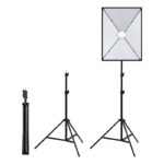 Puluz studijas apgaismojuma komplekts ar softboksu 50 x 70 cm, statīvu un 30 W LED spuldzi PU5070EU - Image 4