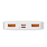 Powerbank Baseus Bipow 10000mAh 20W (balts) - Image 3