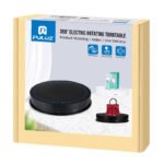 Rotējošs foto produktu demonstrēšanas paliktnis Puluz PU3049B, 30 cm, melns - Image 2