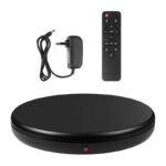 Puluz rotējošs foto produktu statīvs 45 cm, melns - Image 3