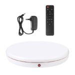 PULUZ rotējošs produktu un foto stends 45 cm, balts - Image 3