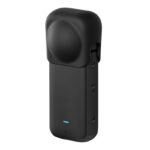 Puluz silikona objektīva aizsargvāciņš Insta360 X3 kamerai, melns - Image 5
