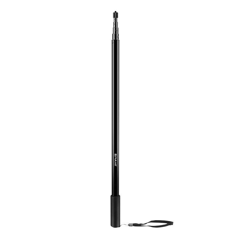 33945_1.jpg Puluz PU642B teleskopiskais selfiju stienis Insta360 kamerām, 3 m - Image 1