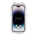 Puluz ūdensizturīgs futrālis iPhone 15 Plus/15 Pro Max/14 Plus/14 Pro Max/13 Pro Max/12 Pro Max/11 Pro Max, balts - Image 2