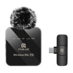 Bezvadu lavalier mikrofons PULUZ PU648B (USB-C)