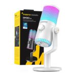 Maono DM30RGB Gaming Microphone (White) - Image 4