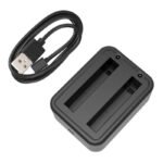 PULUZ PU818 divu akumulatoru USB-C lādētājs Insta360 X3 kamerai - Image 3