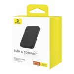 Magnetic Mini Powerbank Baseus 5000mAh, USB-C 20W (black) - Image 18