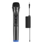 Bezvadu dinamiskais UHF mikrofons PULUZ PU628B ar 3,5 mm uztvērēju, melns - Image 2