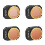 Sunnylife ND/PL filtru komplekts DJI Mini 4 Pro (ND8, ND16, ND32, ND64)