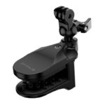 PULUZ ķiveres stiprinājums sporta kamerām DJI Action un GoPro Hero, melns