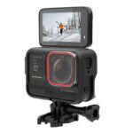 PULUZ plastmasas aizsargkorpuss Insta360 Ace Pro kamerai, melns - Image 2