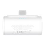 Powerbank Baseus Compact 5000mAh 20W USB-C (balts) - Image 2