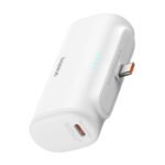 Powerbank Baseus Compact 5000mAh 20W USB-C (balts) - Image 4