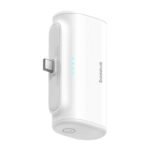 Powerbank Baseus Compact 5000mAh 20W USB-C (balts) - Image 5