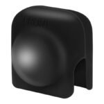 PULUZ silikona objektīva aizsargvāciņš Insta360 X4/X5 kamerām, melns