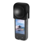 PULUZ silikona objektīva aizsargvāciņš Insta360 X4/X5 kamerām, melns - Image 3