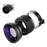 Neewer 2-in-1 platleņķa un makro objektīvs Sony ZV1 (melns)