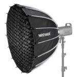 Softbox Neewer 85 cm (Bowens mount) ar režģi un 2 difuzoriem