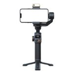 Hohem iSteady M6 Kit 3-ass viedtālruņa gimbals ar magnētisko RGB/CCT aizpildījuma gaismu