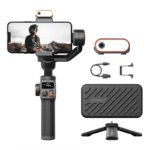 Hohem iSteady M6 Kit 3-ass viedtālruņa gimbals ar magnētisko RGB/CCT aizpildījuma gaismu - Image 4