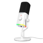 Maono PD100X dynamic microphone (white) – USB-C/XLR