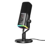 Maono PD100X dinamiskais mikrofons (melns) – USB-C/XLR