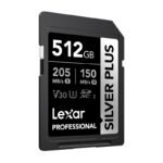 Lexar Professional SILVER PLUS SDXC 512GB atmiņas karte (UHS-I, U3, V30) - Image 2