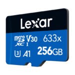 Lexar High-Performance 633x microSDXC 256GB atmiņas karte + SD adapteris - Image 3
