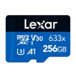 Lexar High-Performance 633x microSDXC 256GB atmiņas karte + SD adapteris - Image 2