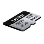 Lexar High-Performance Silver Plus microSDXC 64GB atmiņas karte + SD adapteris - Image 5
