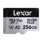 Lexar High-Performance Silver Plus microSDXC 256GB atmiņas karte + SD adapteris - Image 2