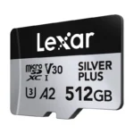 Lexar High-Performance Silver Plus microSDXC 512GB atmiņas karte + SD adapteris - Image 4