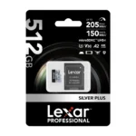 Lexar High-Performance Silver Plus microSDXC 512GB atmiņas karte + SD adapteris - Image 5