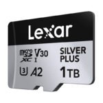 Lexar High-Performance Silver Plus microSDXC 1TB atmiņas karte + SD adapteris - Image 3
