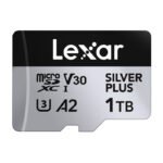 Lexar High-Performance Silver Plus microSDXC 1TB atmiņas karte + SD adapteris - Image 2