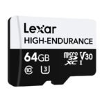 Lexar High-Endurance microSDHC/microSDXC atmiņas karte 64GB (U3/V30, līdz 100MB/s) - Image 2