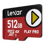 Lexar PLAY Pro microSD Express 7.1 512GB atmiņas karte - Image 3