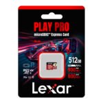 Lexar PLAY Pro microSD Express 7.1 512GB atmiņas karte - Image 5