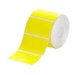 Niimbot T50*30-230 Dual-Color termiskās etiķetes 50×30 mm (dzeltenas, 230 gab.) B21 PRO
